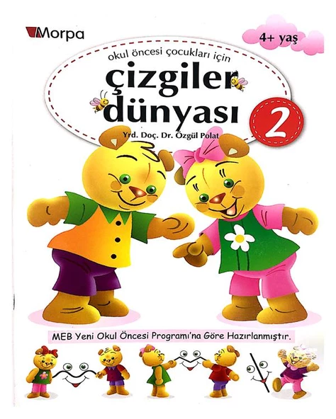 4 Yaş Çizgiler Dünyası 2 Morpa Yayınevi ürün görseli 1