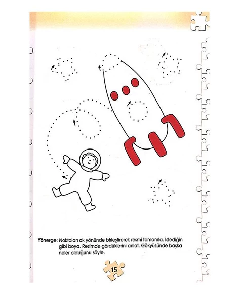 4-5 Yaş Renkler ve Şekiller Kitabı Bilgi Evim - Resim 4