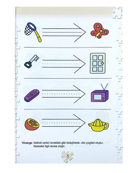 4-5 Yaş Renkler ve Şekiller Kitabı Bilgi Evim - Resim 2