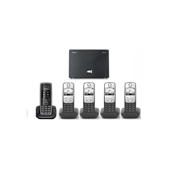 Gigaset Analog & Ip 5 Dahili Dect Telsiz Kablosuz Telefon Santrali C550-A690 ürün görseli 1