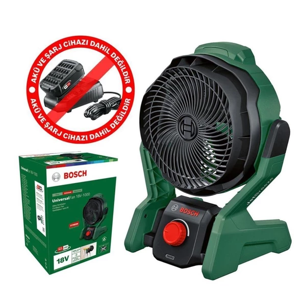 Bosch Universalfan 18v-1000 Akülü Fan (Akü Hariç) - 06039E1000 ürün görseli 1