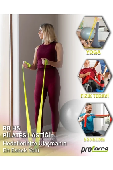 Proforce Pilates Lastiği Hafif Rb Hs - Resim 2