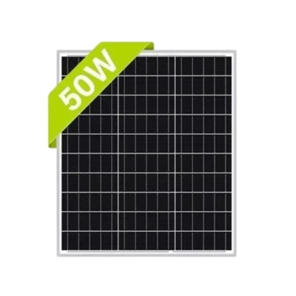 SolarMarket 50W 12V Monokristal Solar Panel ürün görseli 1