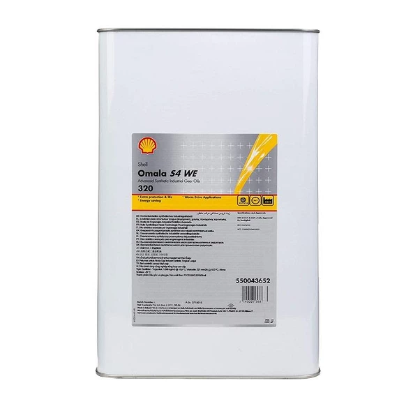 SHELL OMALA S4 WE 320 KOVA 20 L(ESKİ ADI:TİVELA S 320)-550043652 ürün görseli 1