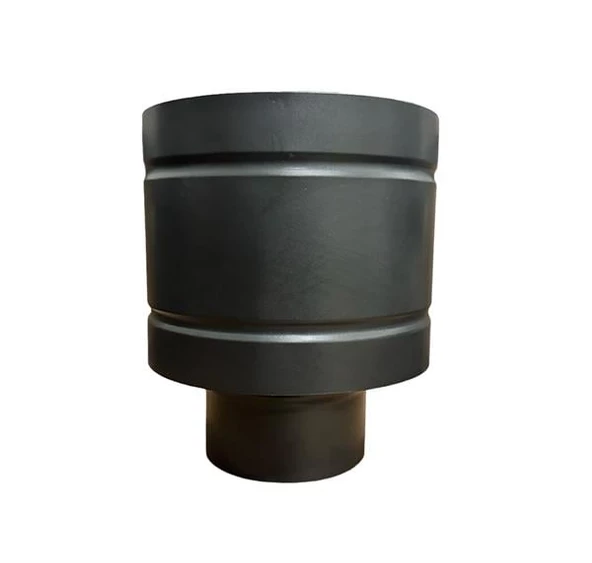 BACA KALKANI / ÇAP: 13 CM / MAT SİYAH EMAYE / BABA'S STOVE ürün görseli 1