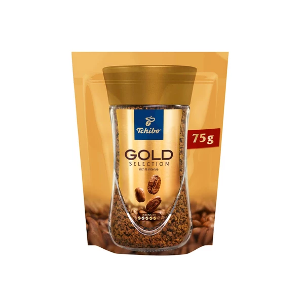 Tchibo Gold Selection Çözünebilir Kahve/Ekonomik Kahve 75 Gr. ürün görseli 1