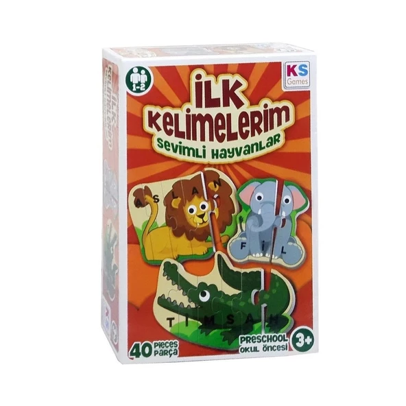ILK805 İlk Kelimelerim -KS Puzzle ürün görseli 1