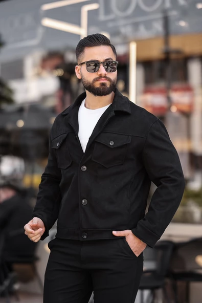 ERKEK BAHARLIK SÜET CEKET - Resim 3