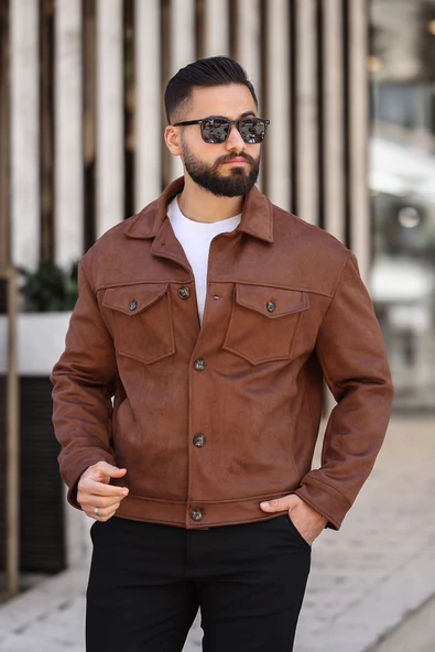 ERKEK BAHARLIK SÜET CEKET - Resim 9