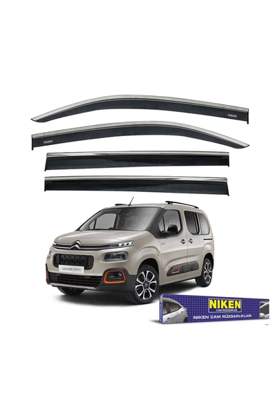 Citroen Berlingo Cam Rüzgarlığı Kromlu 2019+ ürün görseli 1