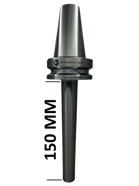 BT40 MCA10 - 150 BOY VİDALI TUTUCU M10X150 BOY VİDALI TUTUCU 20.000 devir balans alınmıştır ürün görseli 1