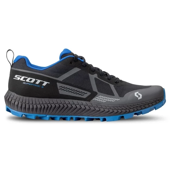 Scott Supertrac 3 Erkek Patika Koşu Ayakkabısı SİYAH ürün görseli 1