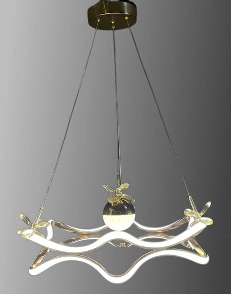 Serçe'den Modern Salon Ve Oturma Odası Led Avize ürün görseli 1