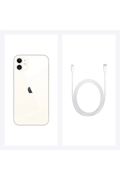 Iphone 11 128Gb Beyaz New - Resim 3
