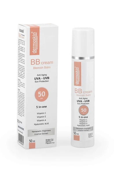 Dermoskin BB Krem SPF50 50 ml ürün görseli 1