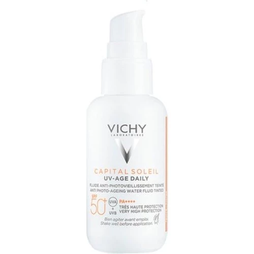 Vichy Capital Soleil Uv-Age Daily Fluide Solaire Anti-Âge Teinté Sfp 50+ ürün görseli 1