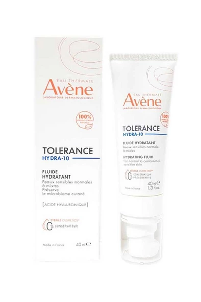 Avene Tolerance Hydra-10 Hydrating Fluid Krem 40 Ml ürün görseli 1