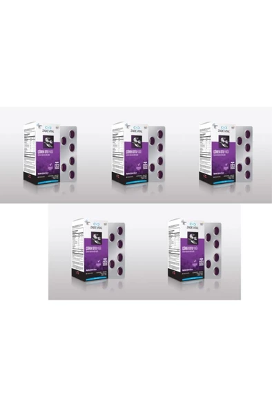 Zade Vital Çörek Otu Yağı 60 Kapsül 1800 Mg 5'li Paket ürün görseli 1