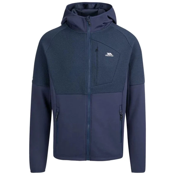 Trespass Mens Active Top Bani Erkek Kapüşonlu Sweatshirt Lacivert MATOLSTR0034 ürün görseli 1