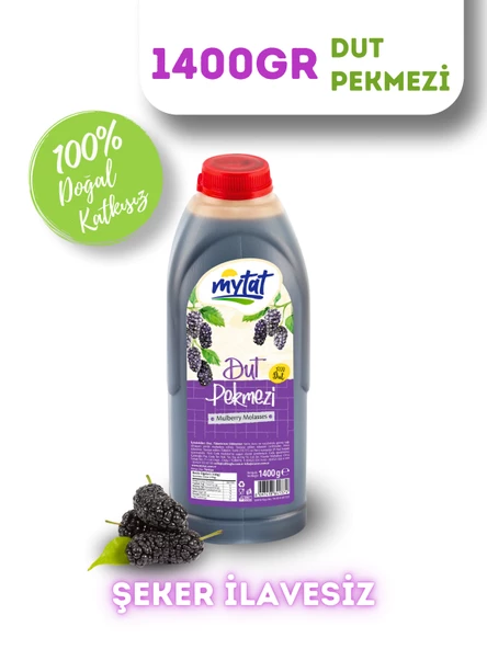 Mytat Doğal Katkısız Dut Pekmezi 1400 gr ürün görseli 1