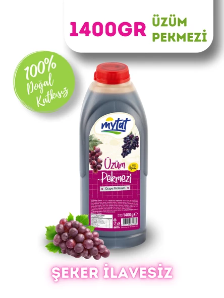 Mytat Doğal Katkısız Üzüm Pekmezi 1400 gr ürün görseli 1