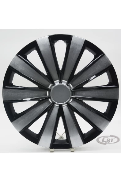 Jant Kapağı Siyah-gri Kırılmaz 16" Vw Model (Amblem Hediyeli) (1 Adet) ürün görseli 1