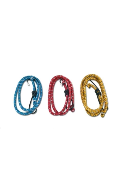 Bagaj Ahtapotu Bagaj Lastiği 3lü Set 80cm>180cm ( Kancalı ) ürün görseli 1