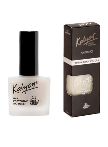 Kalyon Tırnak Beyazlatıcı Cila 11 Ml + Tırnak Sertleştirici 2'li Set ürün görseli 1