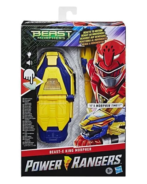 Power Rangers Beast Morphers Elektronik Beastx King Morpher E7538 ürün görseli 1