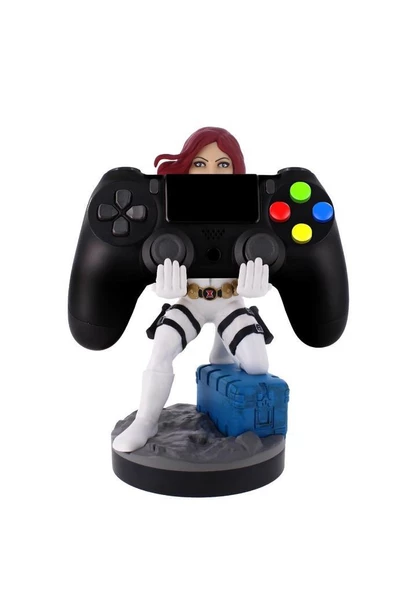 EXG Pro Cable Guys Marvel Black Widow White Suıt Phone and Controller Holder ürün görseli 1