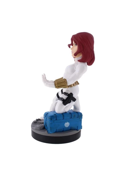 EXG Pro Cable Guys Marvel Black Widow White Suıt Phone and Controller Holder - Resim 5