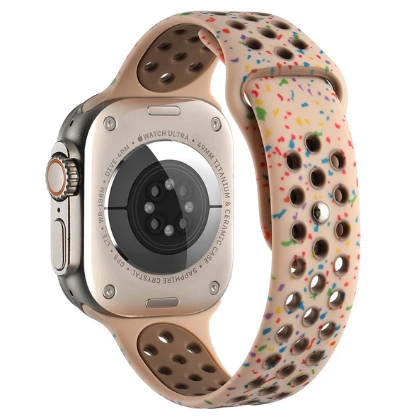 Watch 7 41mm Kordon Yeni Seri 2023 KRD-02 Silikon Strap Kayış ürün görseli 1