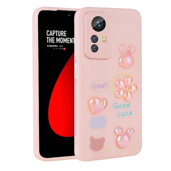 Xiaomi Redmi Note 12S Uyumlu  Uyumlu KılıfKabartma Figürlü Parlak Toys Silikon Kapak ürün görseli 1