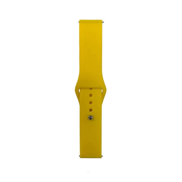 Gear S2 Band Serisi 20mm Klasik Kordon Silikon Strap Kayış ürün görseli 1