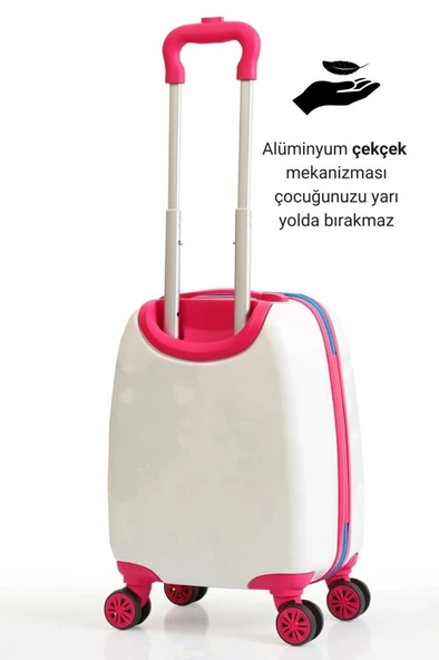 Unicorn Policarbon Çocuk Valizi 0249 - Resim 3