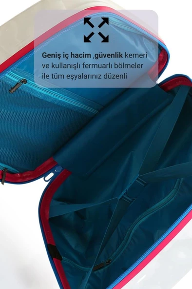 Unicorn Policarbon Çocuk Valizi 0249 - Resim 7
