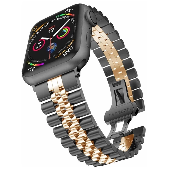 Watch Ultra 49mm Kordon KRD-36 Metal Strap Kayış ürün görseli 1