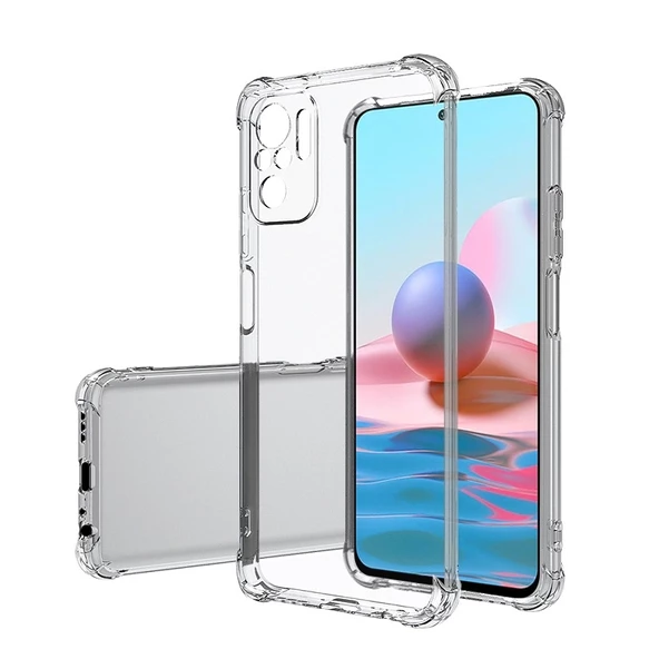 Xiaomi Poco M5S Uyumlu  Uyumlu KılıfKamera Korumalı Nitro Anti Shock Silikon ürün görseli 1