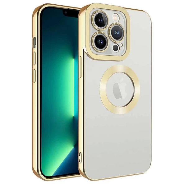 iPhone 11 Pro Uyumlu Kılıf Kamera Korumalı Logo Gösteren Omega Kapak ürün görseli 1
