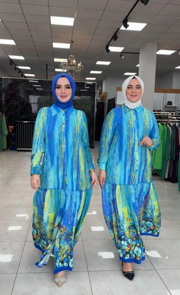 Lena Elbise Mavi ürün görseli 1