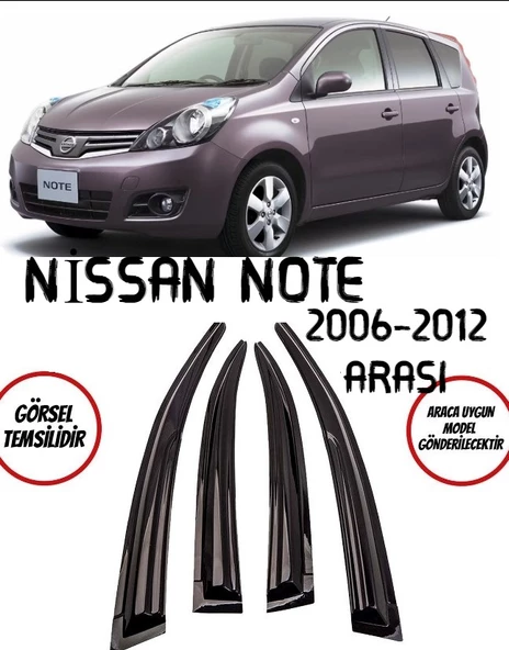 Nissan Note Cam Rüzgarlığı 2006-2012 Arası ürün görseli 1
