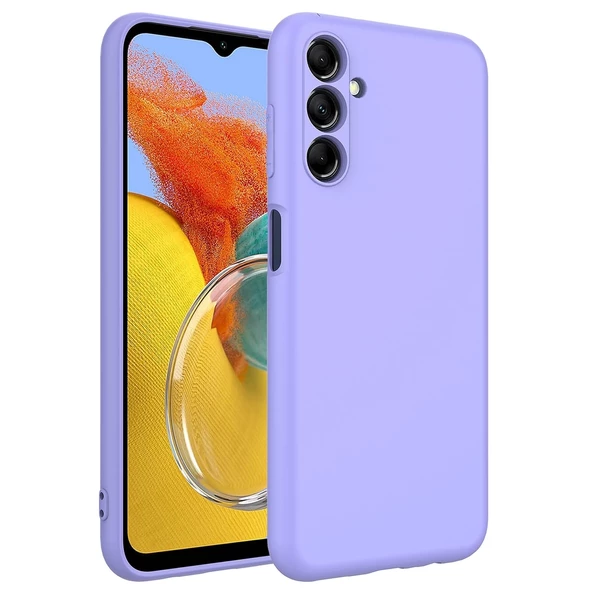 Samsung Galaxy M14 Uyumlu Kılıf İç Yüzeyi Kadife Lansman Kapak ürün görseli 1