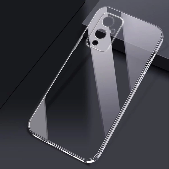 One Plus 9  Uyumlu KılıfSüper Silikon Kapak - Resim 6