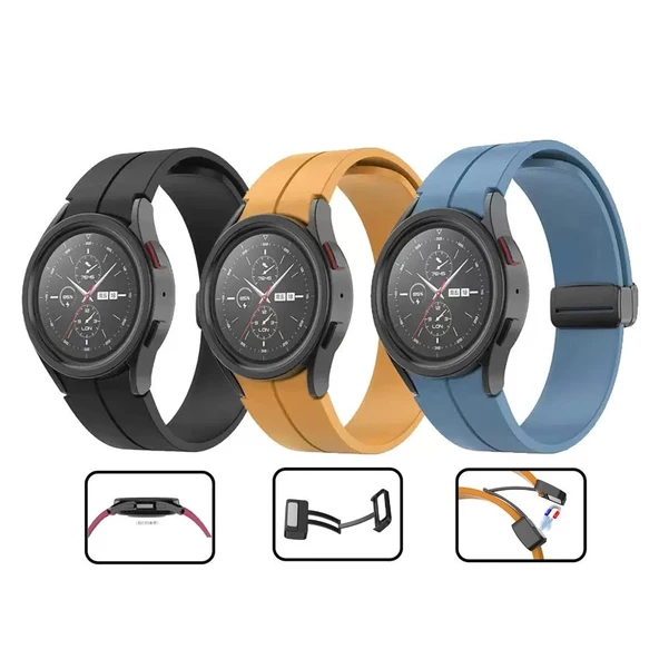 Watch 4 44mm KRD-84 Silikon Kordon - Resim 2