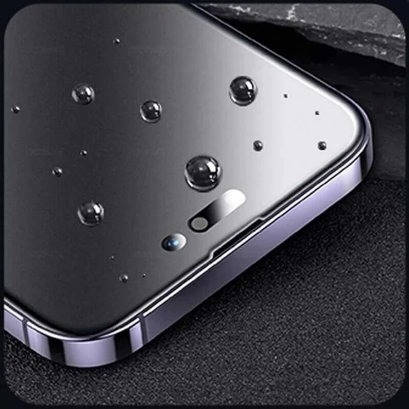 iPhone 15 Plus Uyumlu Davin Mat Seramik Ekran Koruyucu - Resim 5