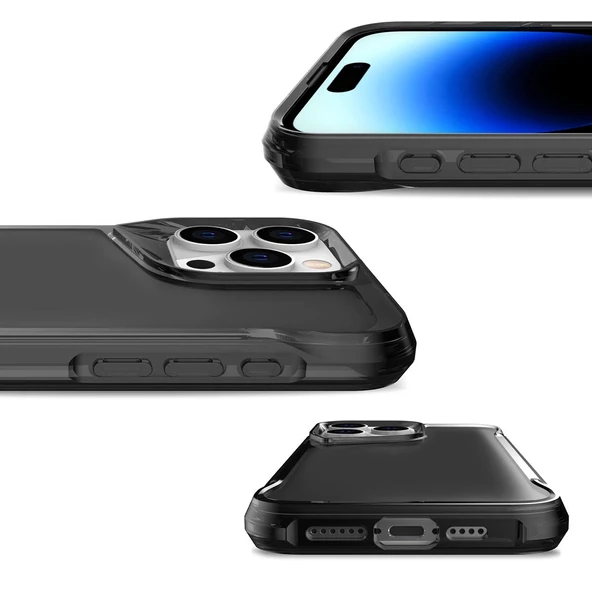 iPhone 15 Pro  Uyumlu KılıfT-Max Kapak - Resim 5