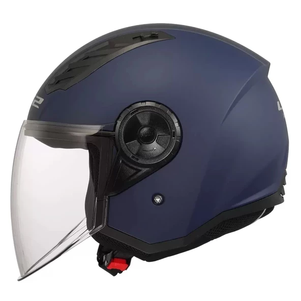 LS2 AIRFLOW 2 MAT NAVY MAVİ KASK - Resim 2