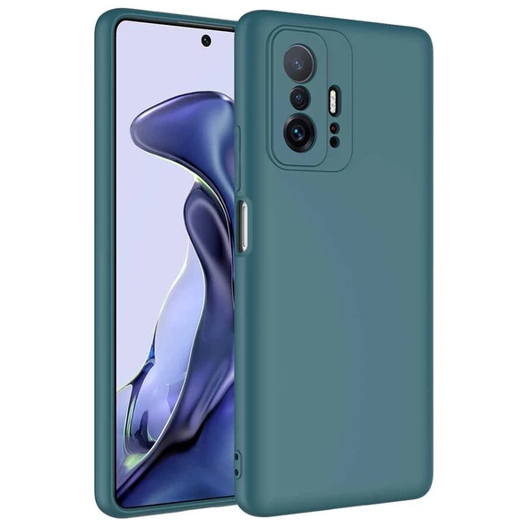 Xiaomi Mi 11T Pro 5G Uyumlu Kılıf İç Yüzeyi Kadife Lansman Kapak ürün görseli 1