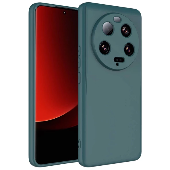 Xiaomi Mi 13 Ultra Uyumlu Kılıf İç Yüzeyi Kadife Lansman Kapak ürün görseli 1
