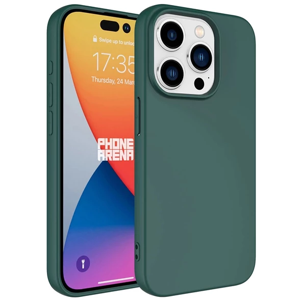 iPhone 15 Pro Uyumlu Kılıf İç Yüzeyi Kadife LSR Lansman Kapak ürün görseli 1